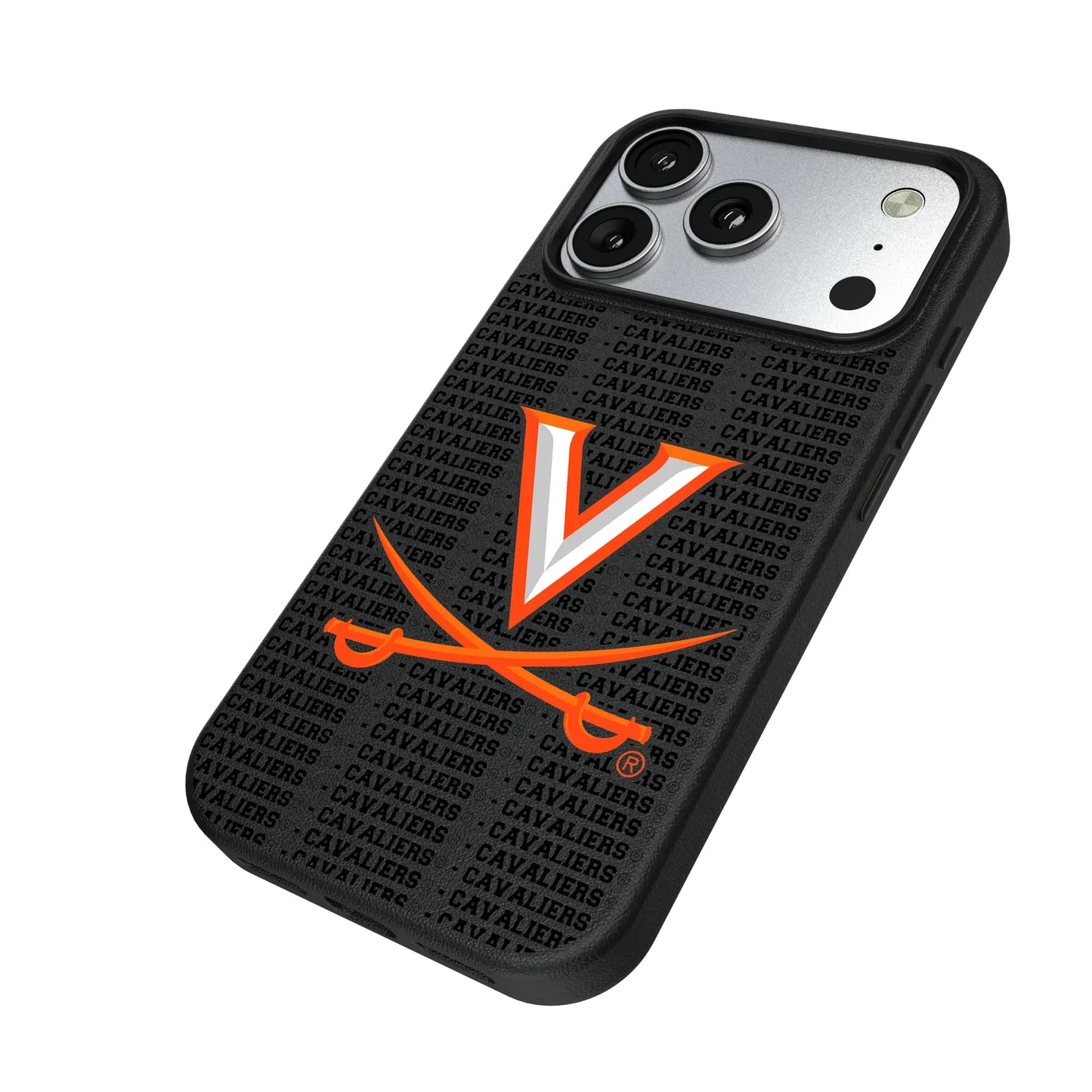 University of Virginia Cavaliers Text Backdrop MagSafe Compatible Phone Case for Apple iPhone
