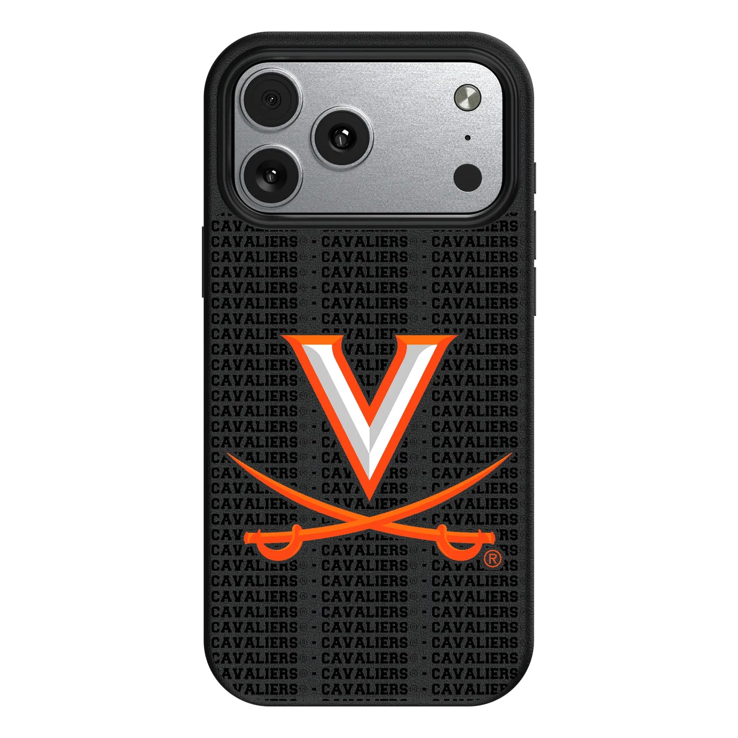 University of Virginia Cavaliers Text Backdrop MagSafe Compatible Phone Case for Apple iPhone