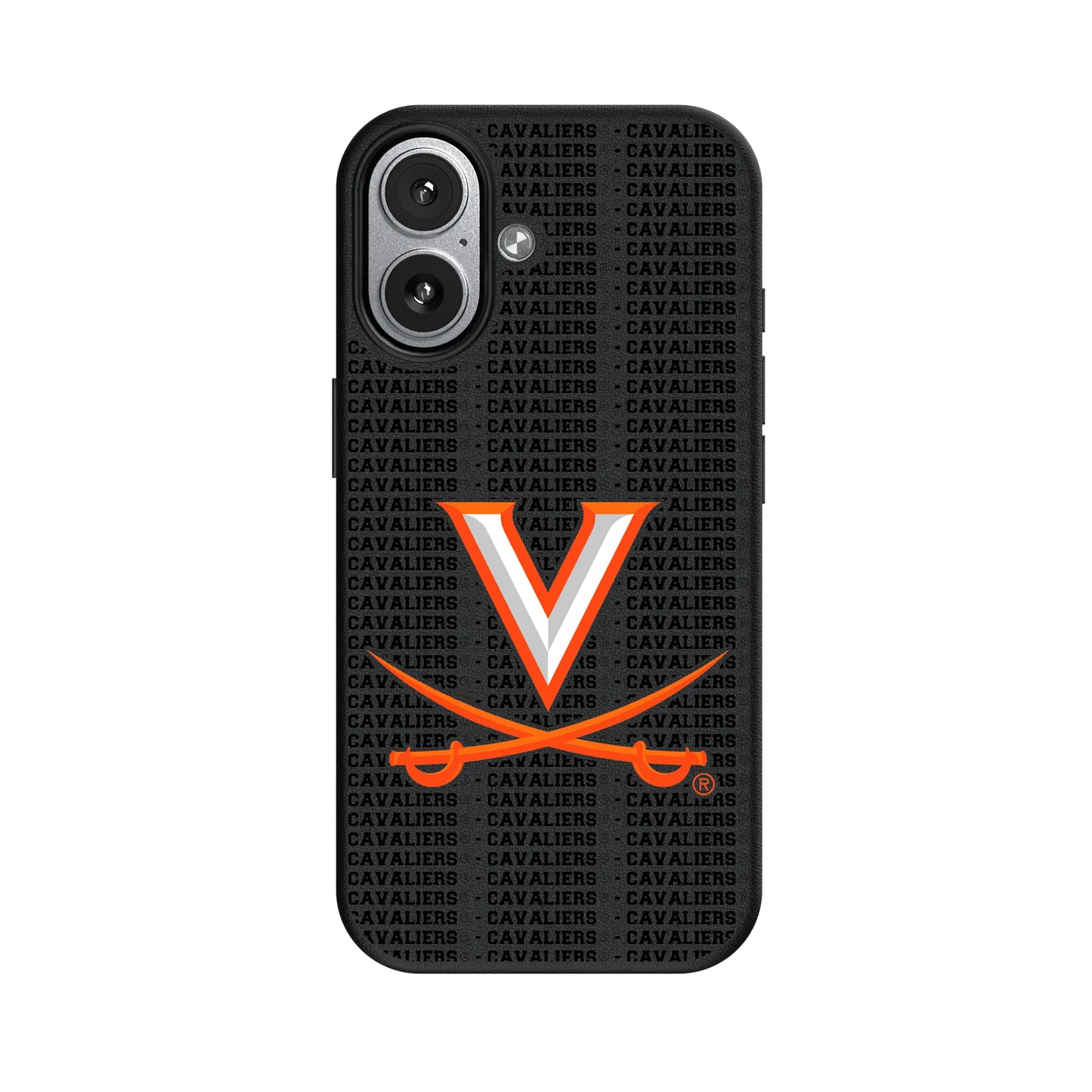 University of Virginia Cavaliers Text Backdrop MagSafe Compatible Phone Case for Apple iPhone
