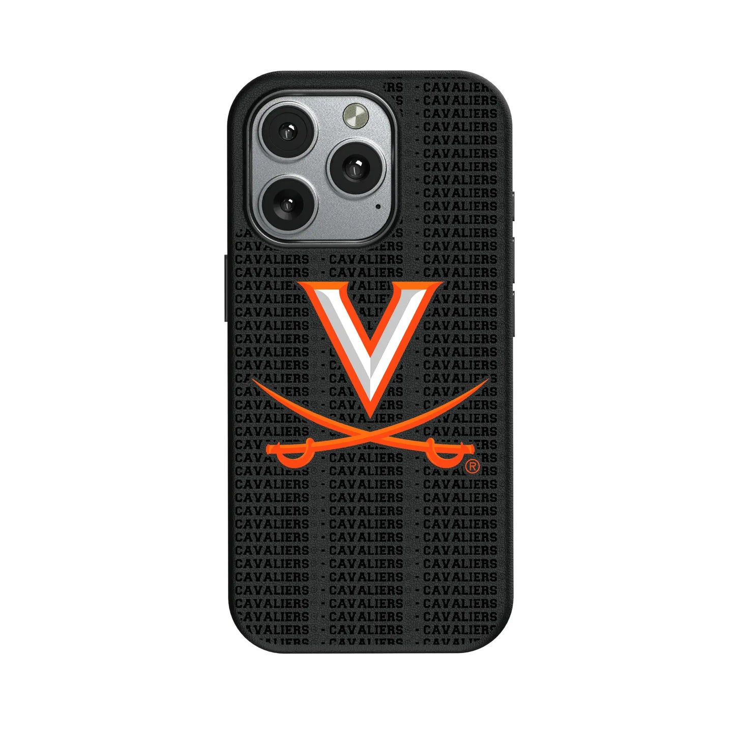 University of Virginia Cavaliers Text Backdrop MagSafe Compatible Phone Case for Apple iPhone