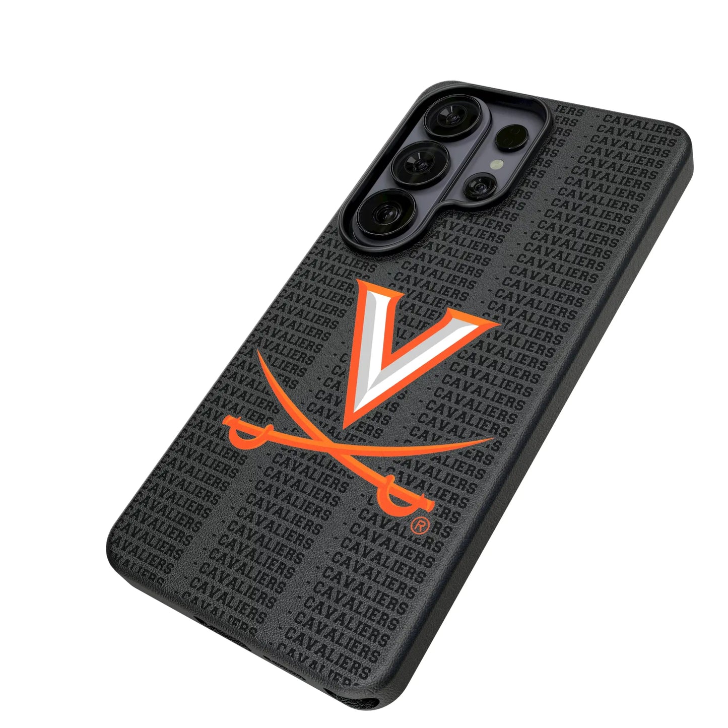 University of Virginia Cavaliers Text Backdrop MagSafe Compatible Phone Case for Samsung Galaxy