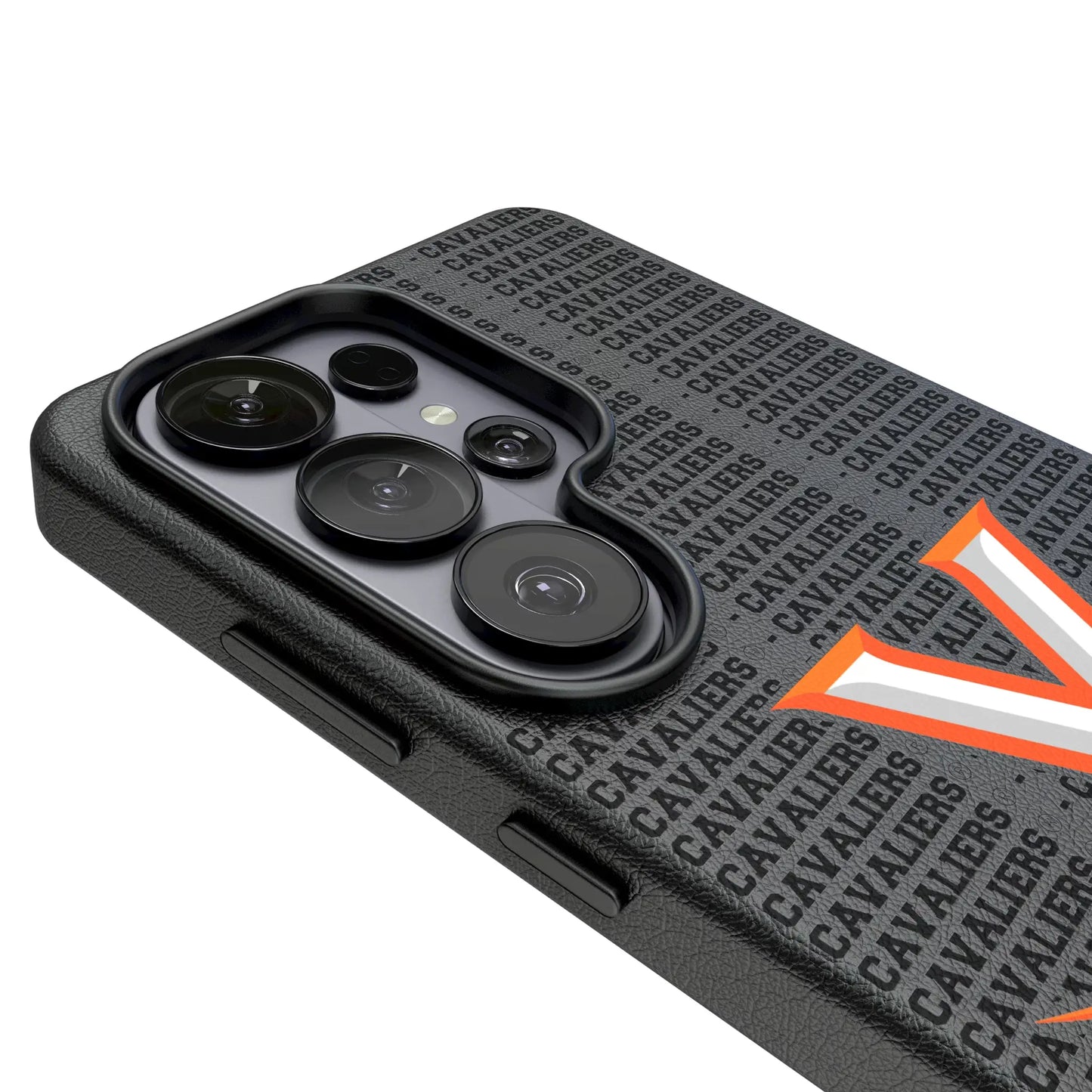 University of Virginia Cavaliers Text Backdrop MagSafe Compatible Phone Case for Samsung Galaxy
