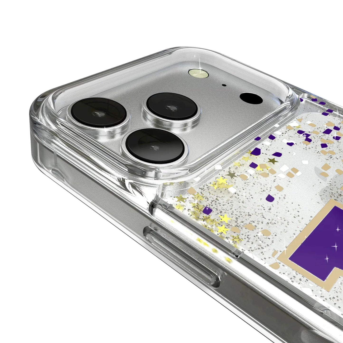 University of Washington Huskies Confetti Glitter Phone Case for Apple iPhone