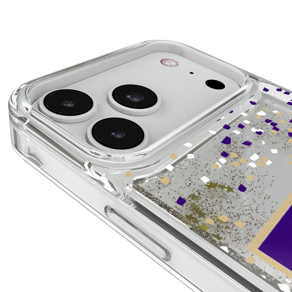 University of Washington Huskies Confetti Glitter Phone Case for Apple iPhone