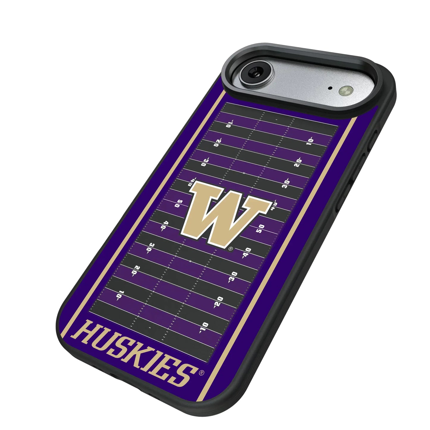 University of Washington Huskies Field Bump Phone Case for Apple iPhone