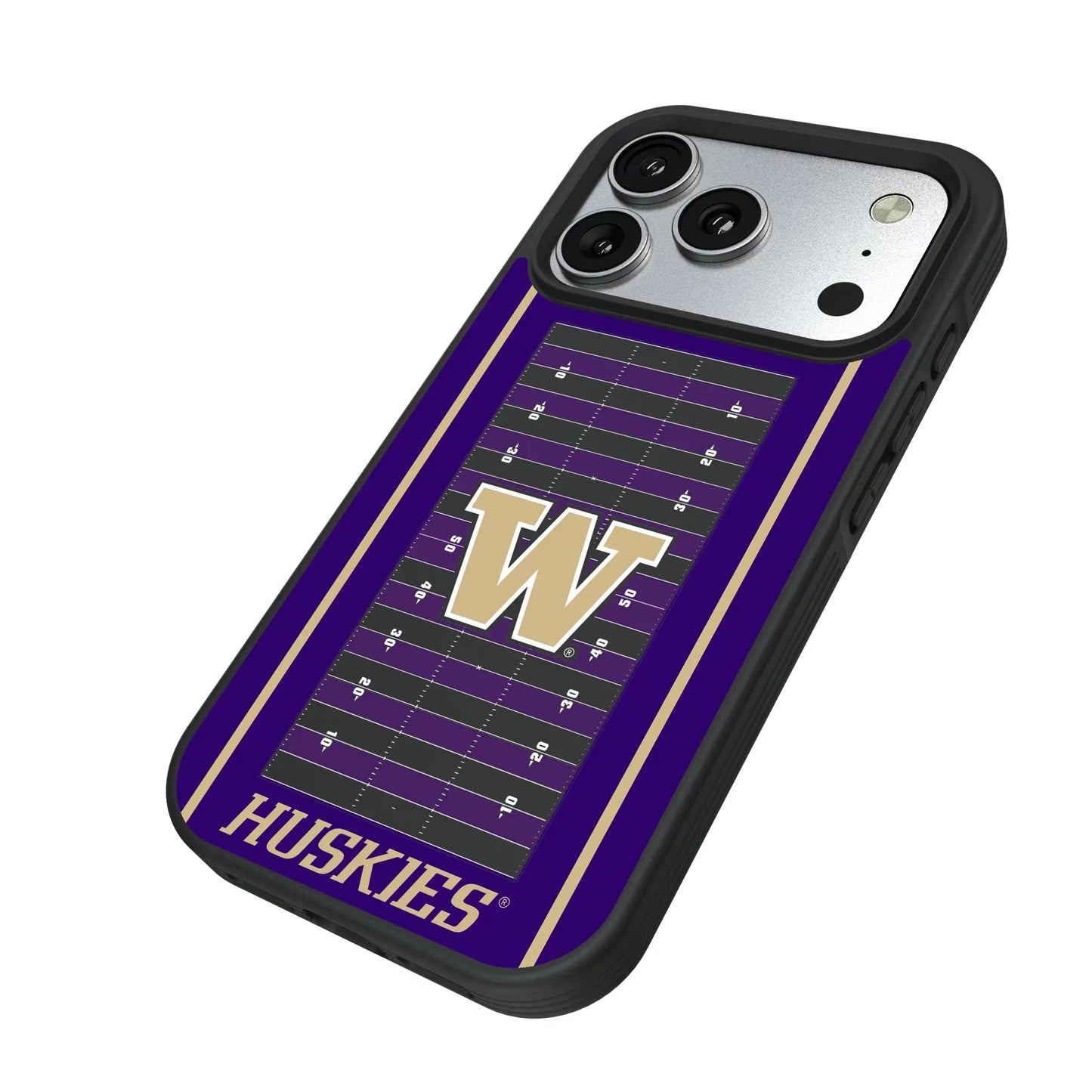 University of Washington Huskies Field Bump Phone Case for Apple iPhone