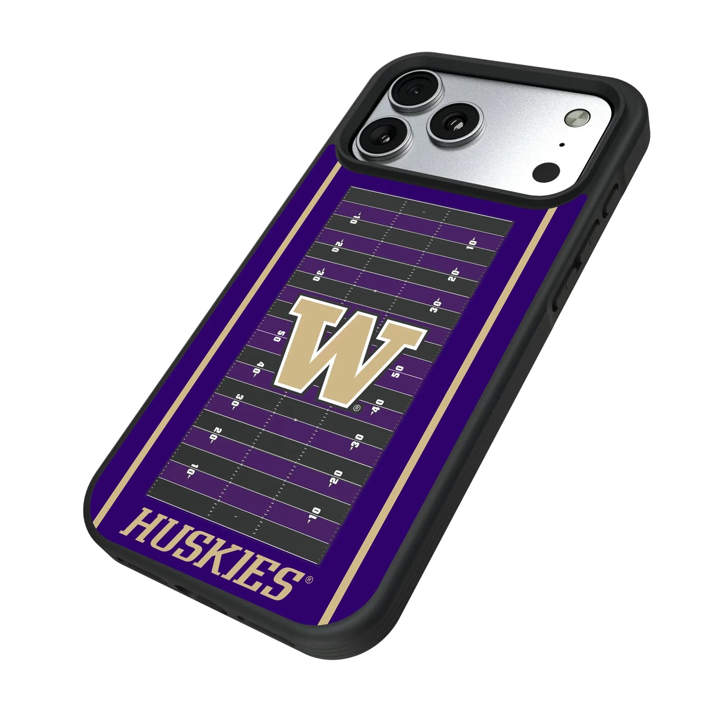 University of Washington Huskies Field Bump Phone Case for Apple iPhone