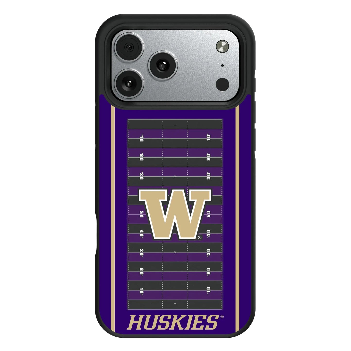 University of Washington Huskies Field Bump Phone Case for Apple iPhone