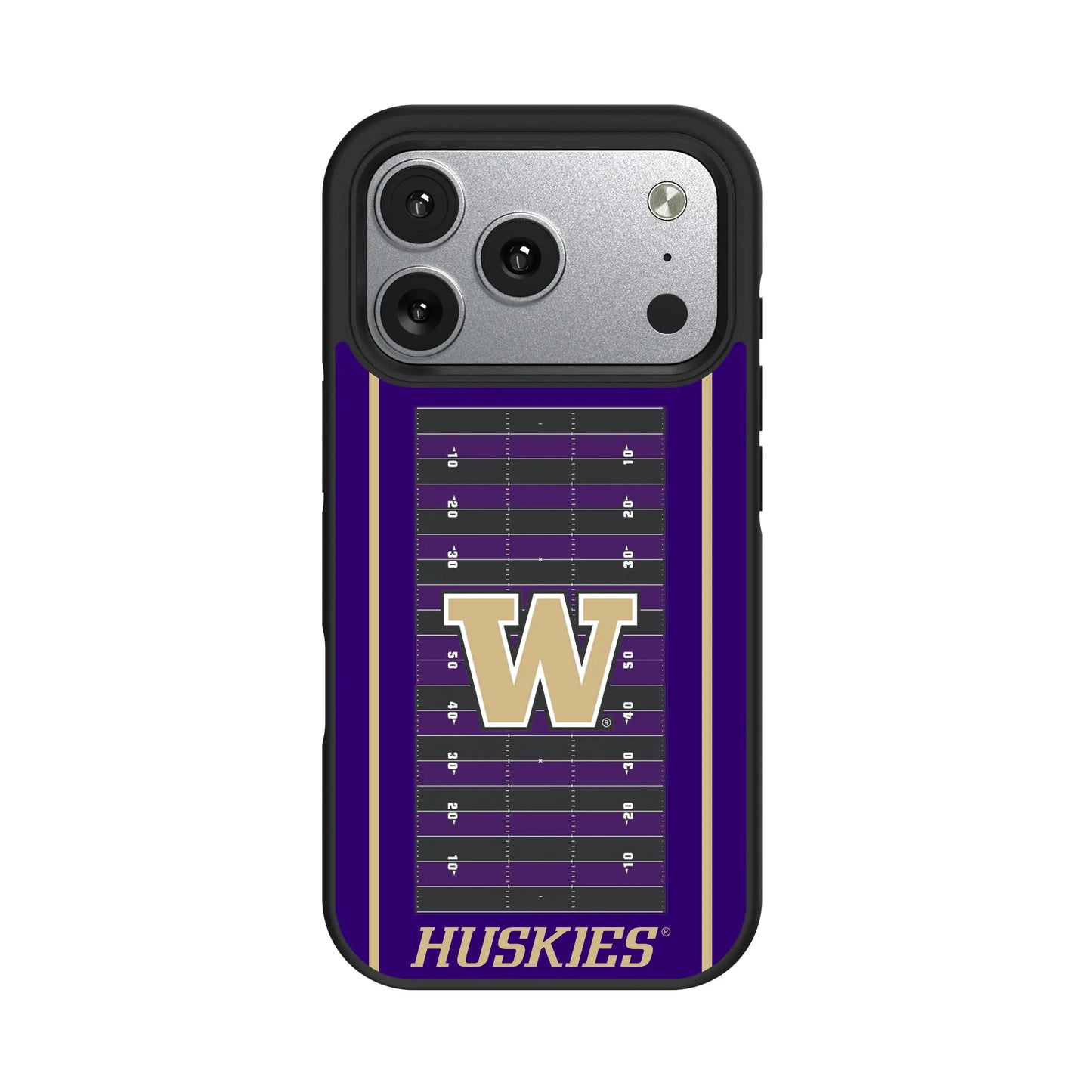 University of Washington Huskies Field Bump Phone Case for Apple iPhone