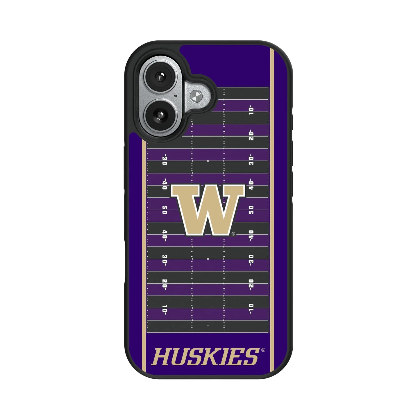 University of Washington Huskies Field Bump Phone Case for Apple iPhone
