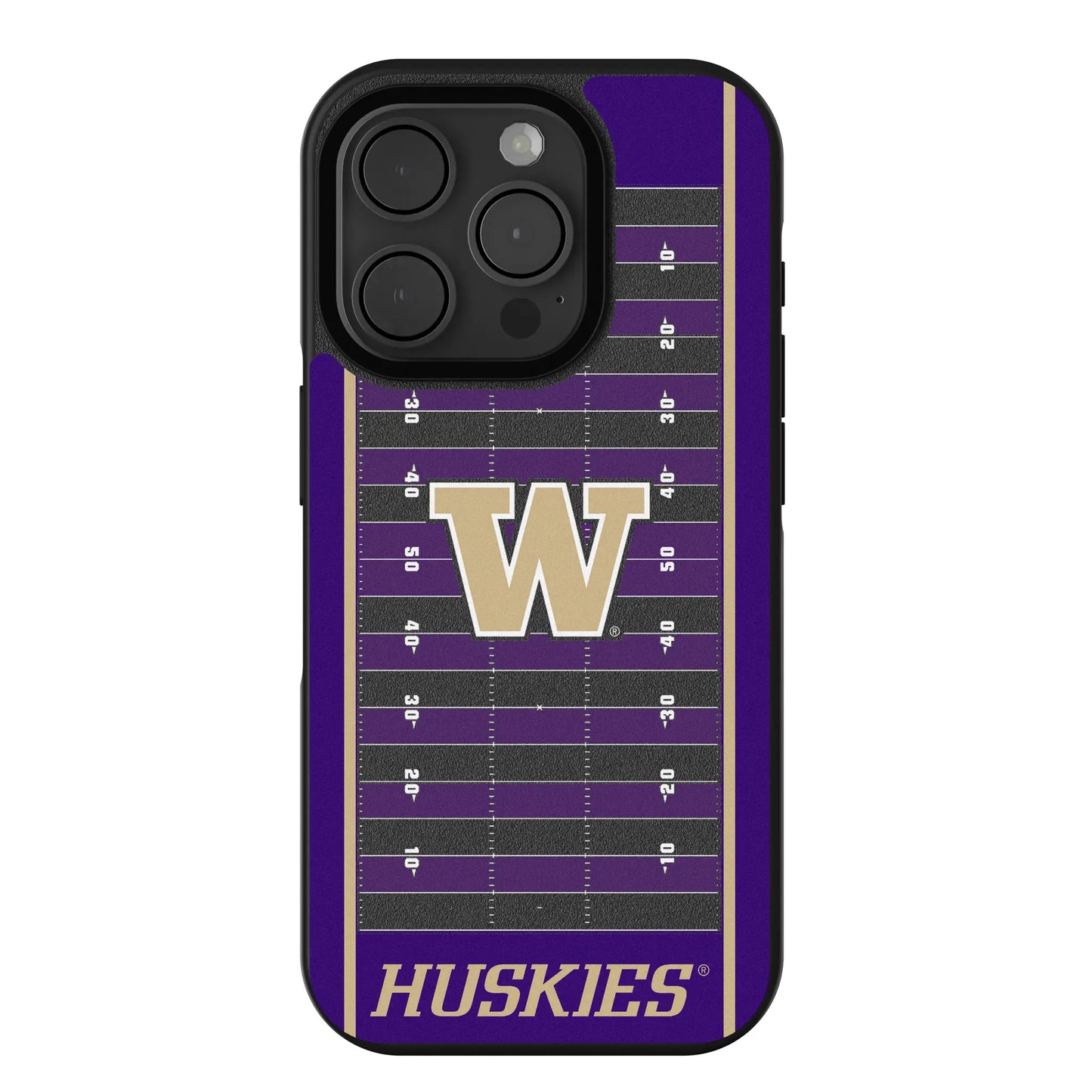 University of Washington Huskies Field Bump Phone Case for Apple iPhone