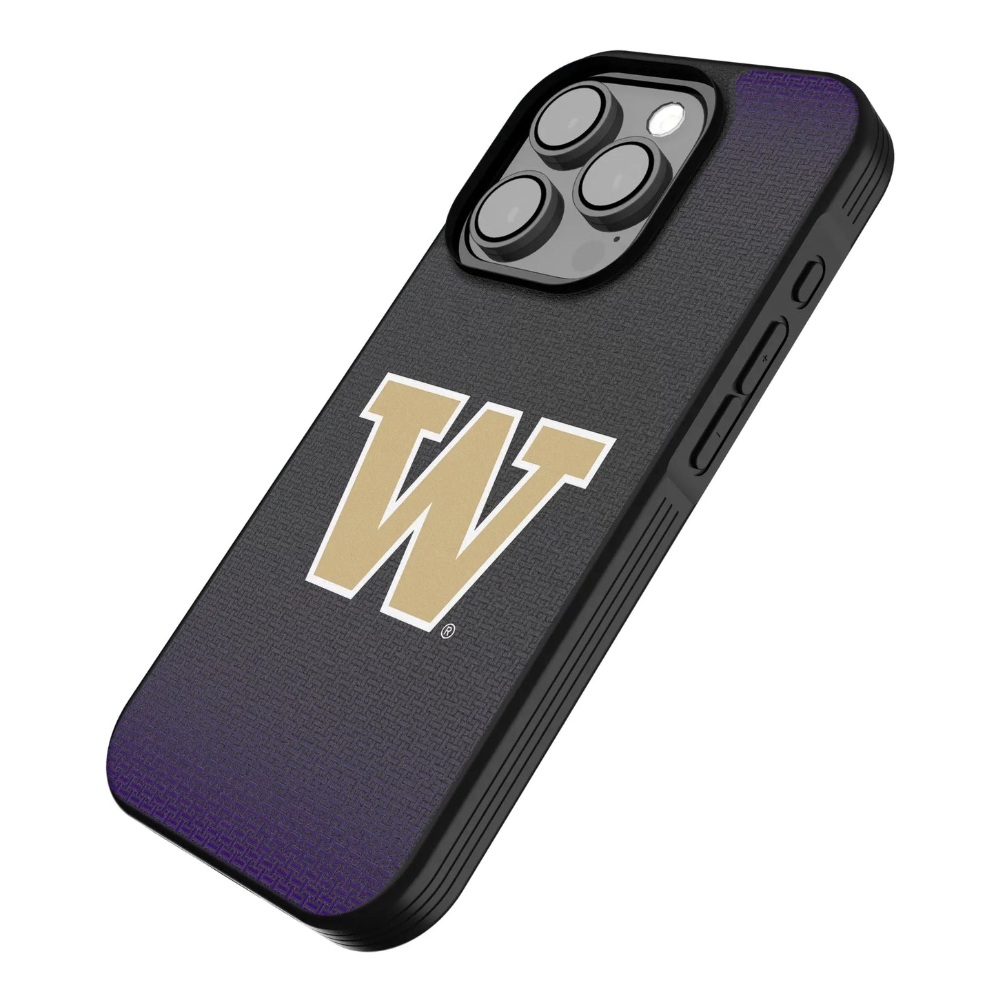 University of Washington Huskies Linen Bump Phone Case for Apple iPhone