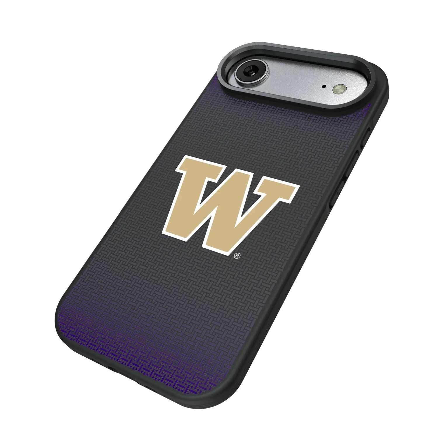 University of Washington Huskies Linen Bump Phone Case for Apple iPhone