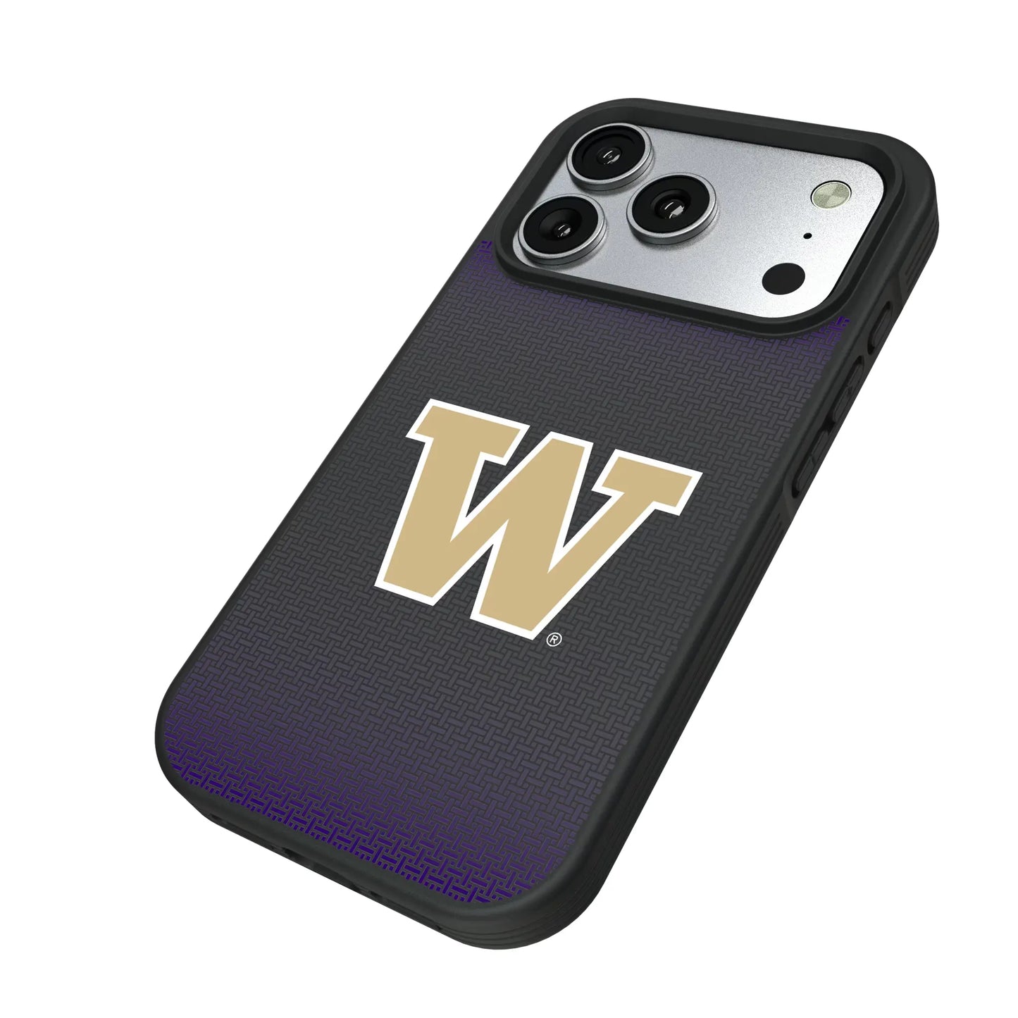 University of Washington Huskies Linen Bump Phone Case for Apple iPhone