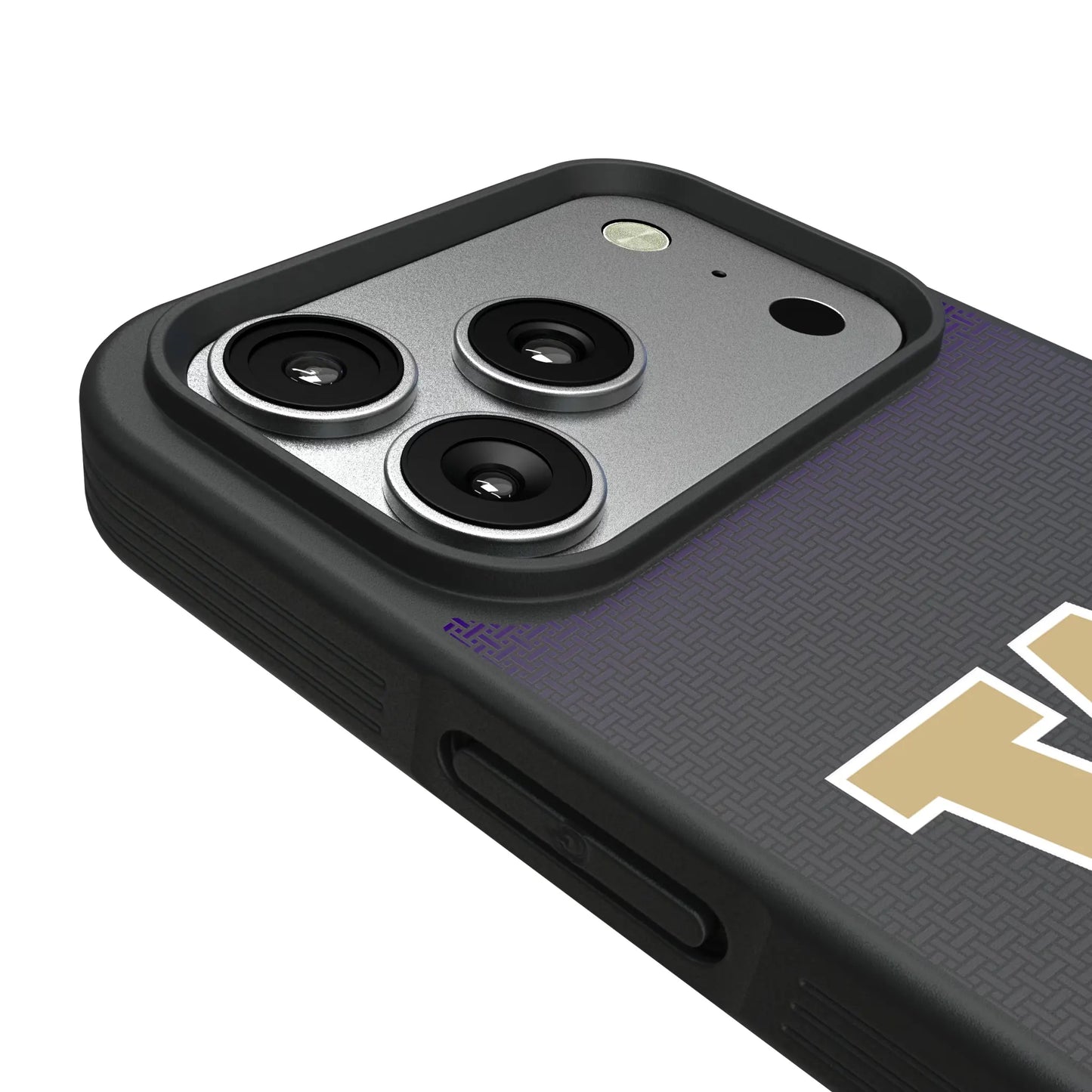 University of Washington Huskies Linen Bump Phone Case for Apple iPhone