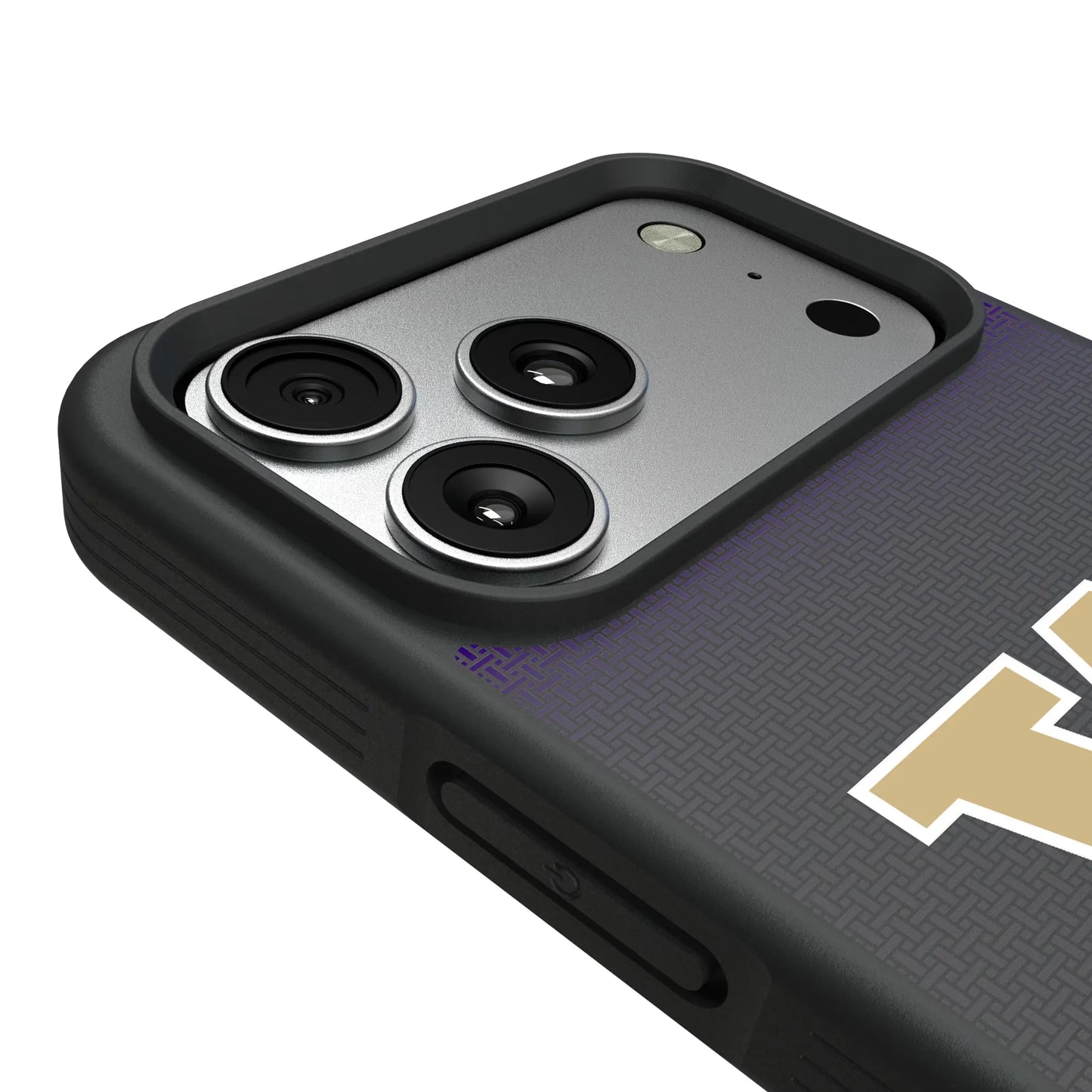 University of Washington Huskies Linen Bump Phone Case for Apple iPhone