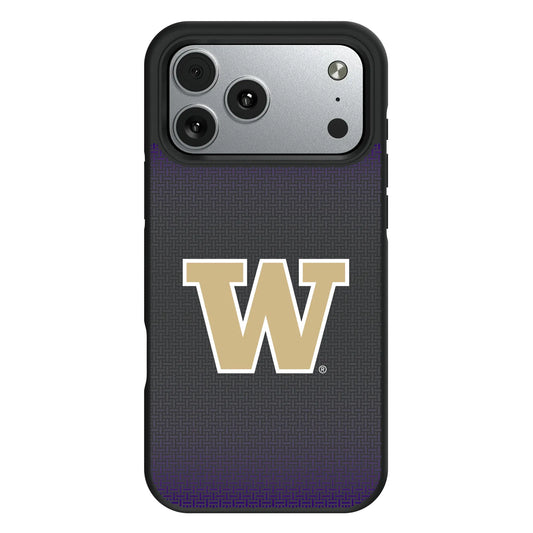University of Washington Huskies Linen Bump Phone Case for Apple iPhone