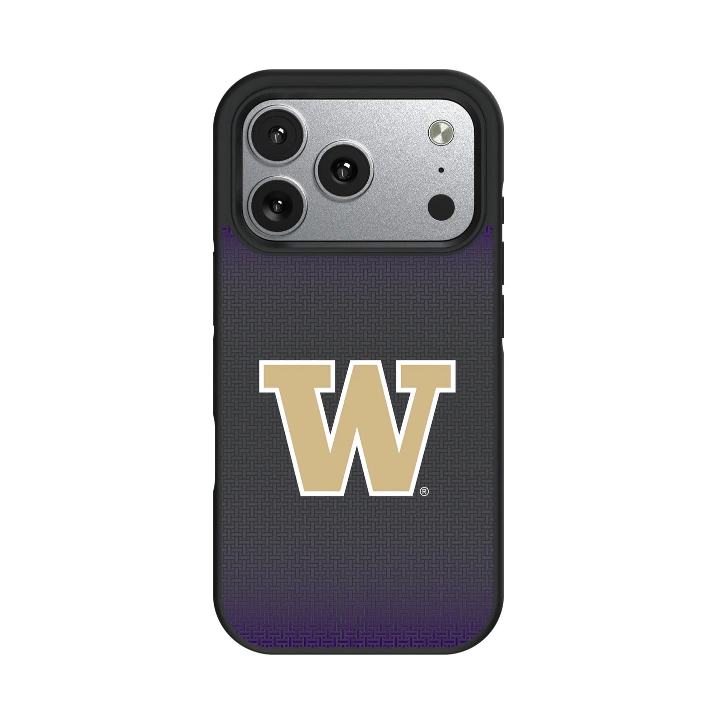 University of Washington Huskies Linen Bump Phone Case for Apple iPhone