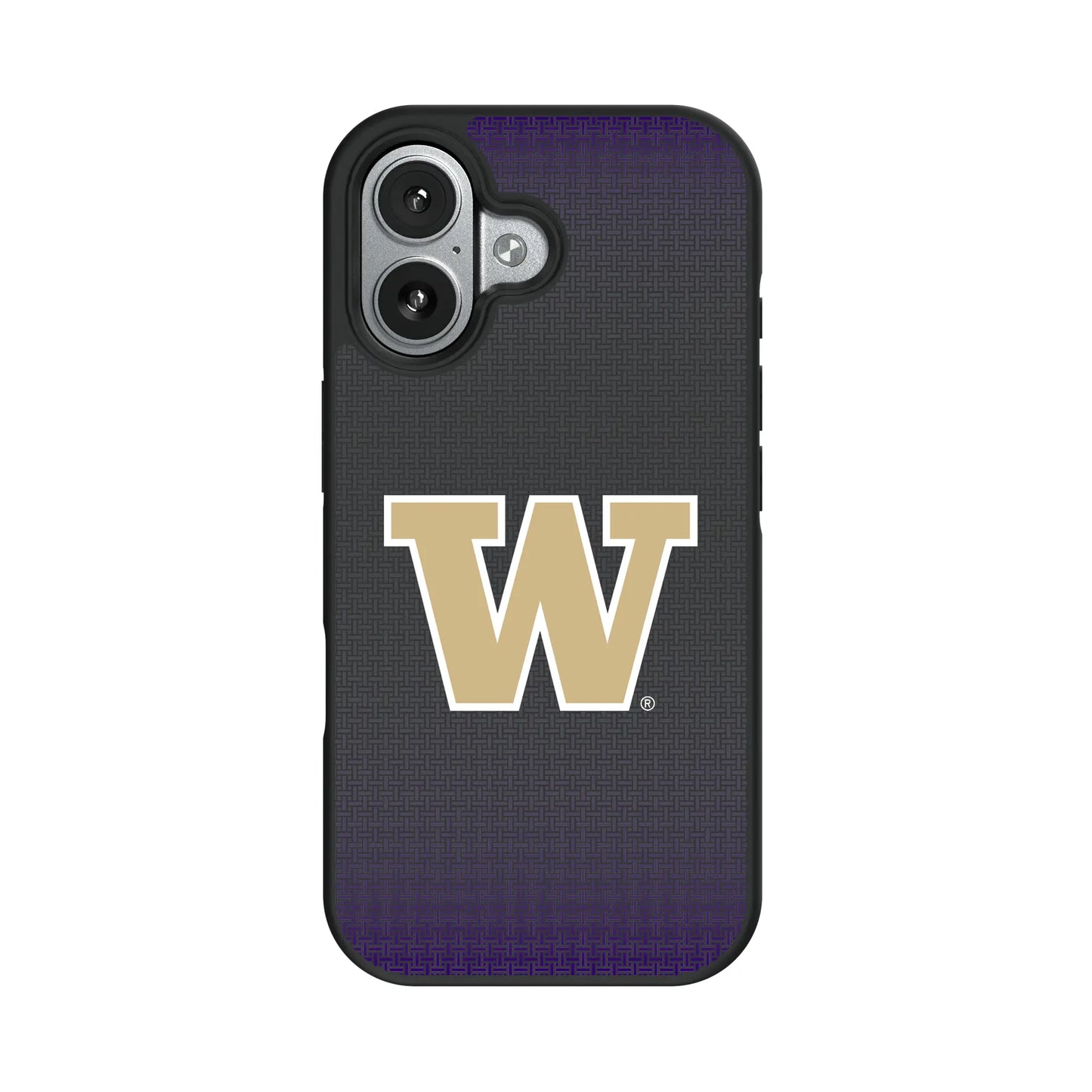 University of Washington Huskies Linen Bump Phone Case for Apple iPhone