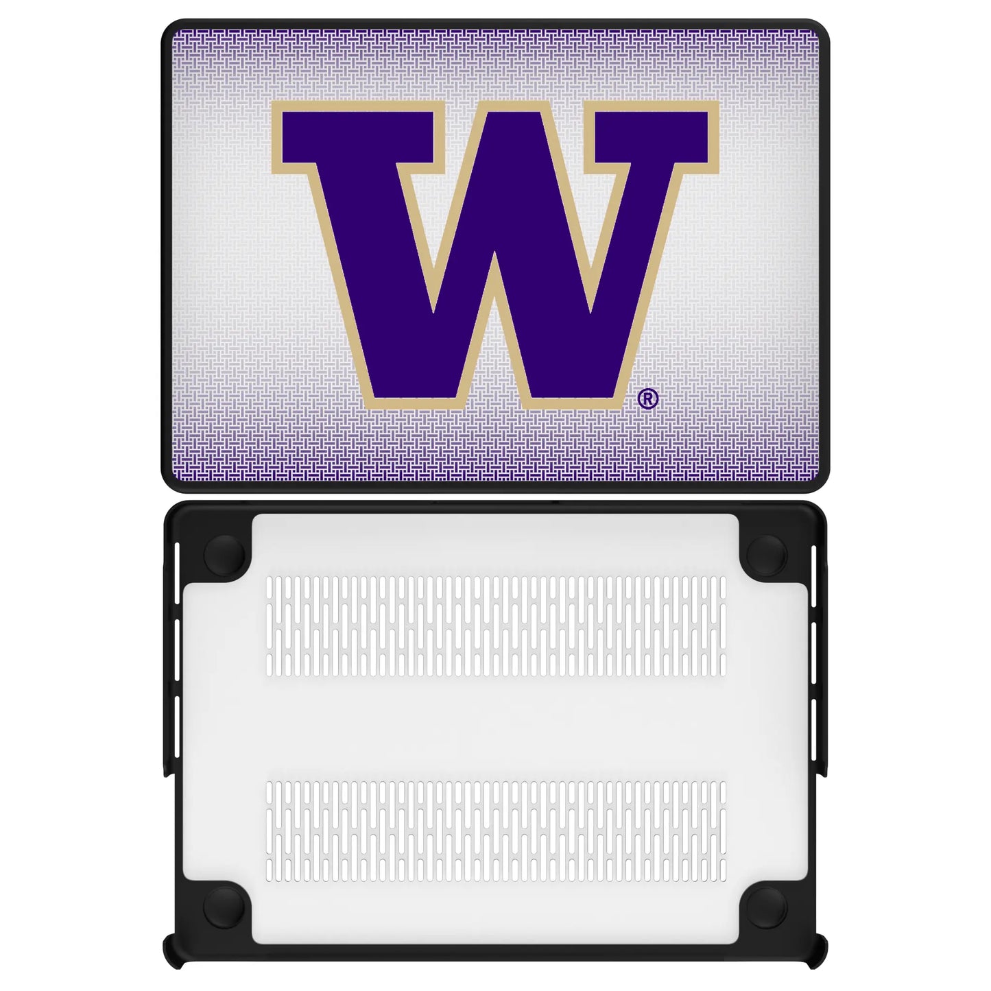 University of Washington Huskies Linen Laptop Case for Apple MacBook