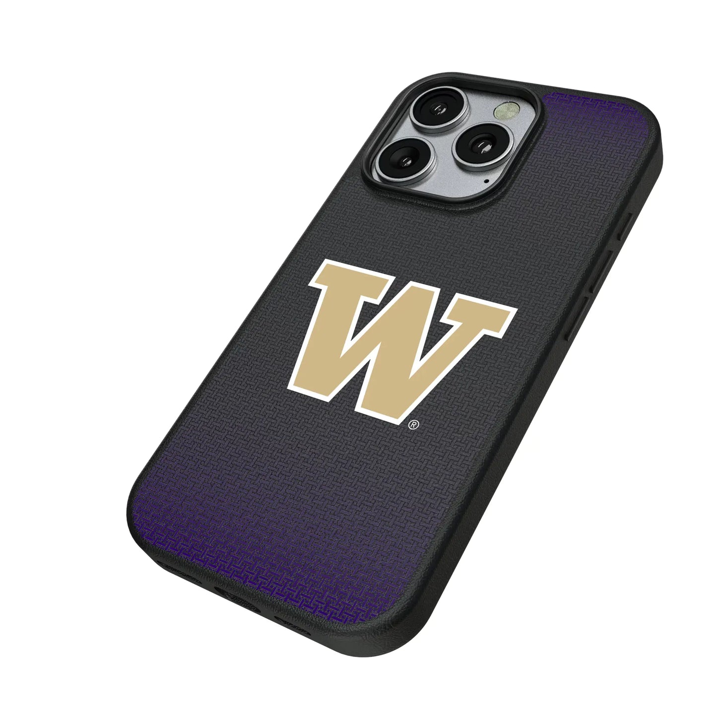University of Washington Huskies Linen MagSafe Compatible Phone Case for Apple iPhone
