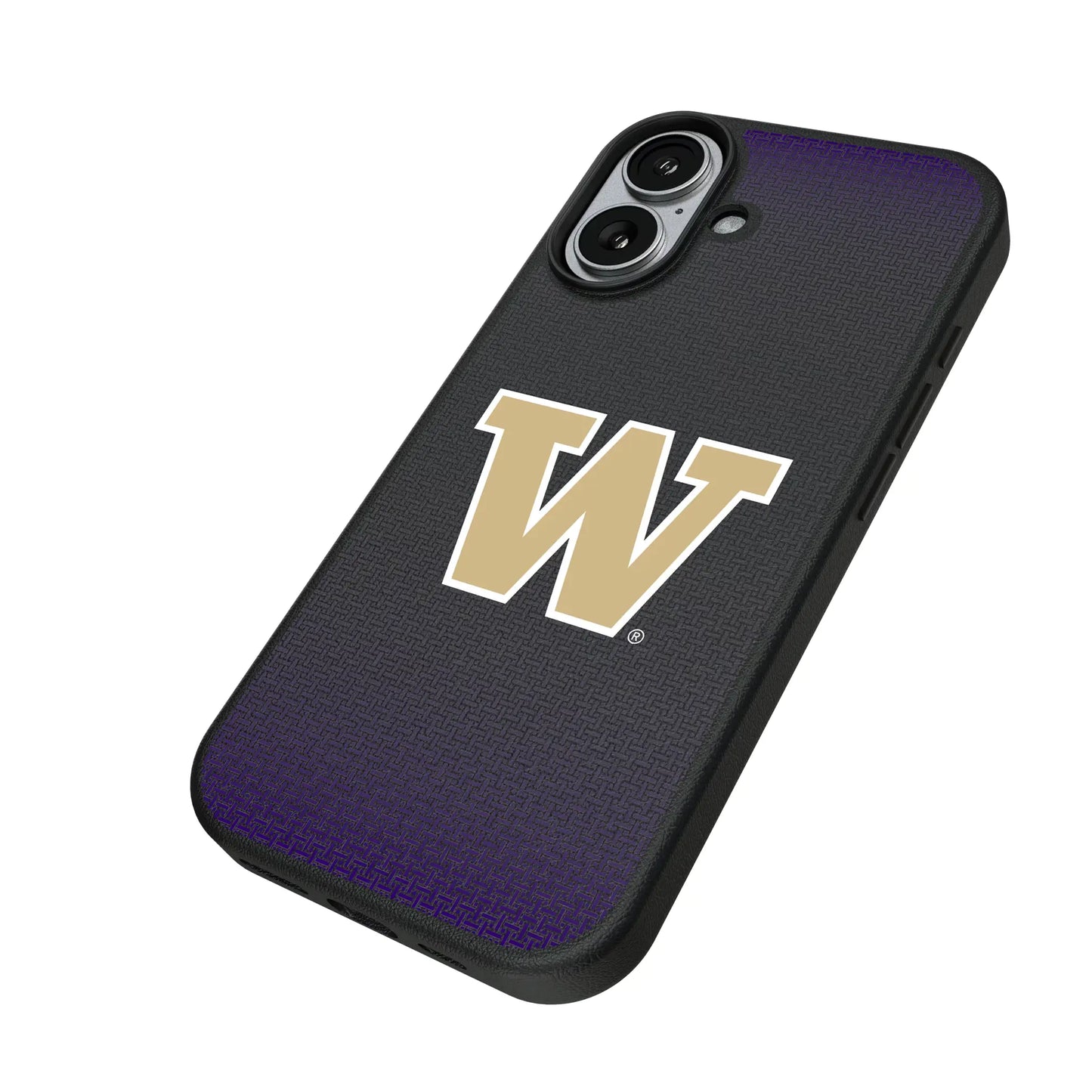 University of Washington Huskies Linen MagSafe Compatible Phone Case for Apple iPhone