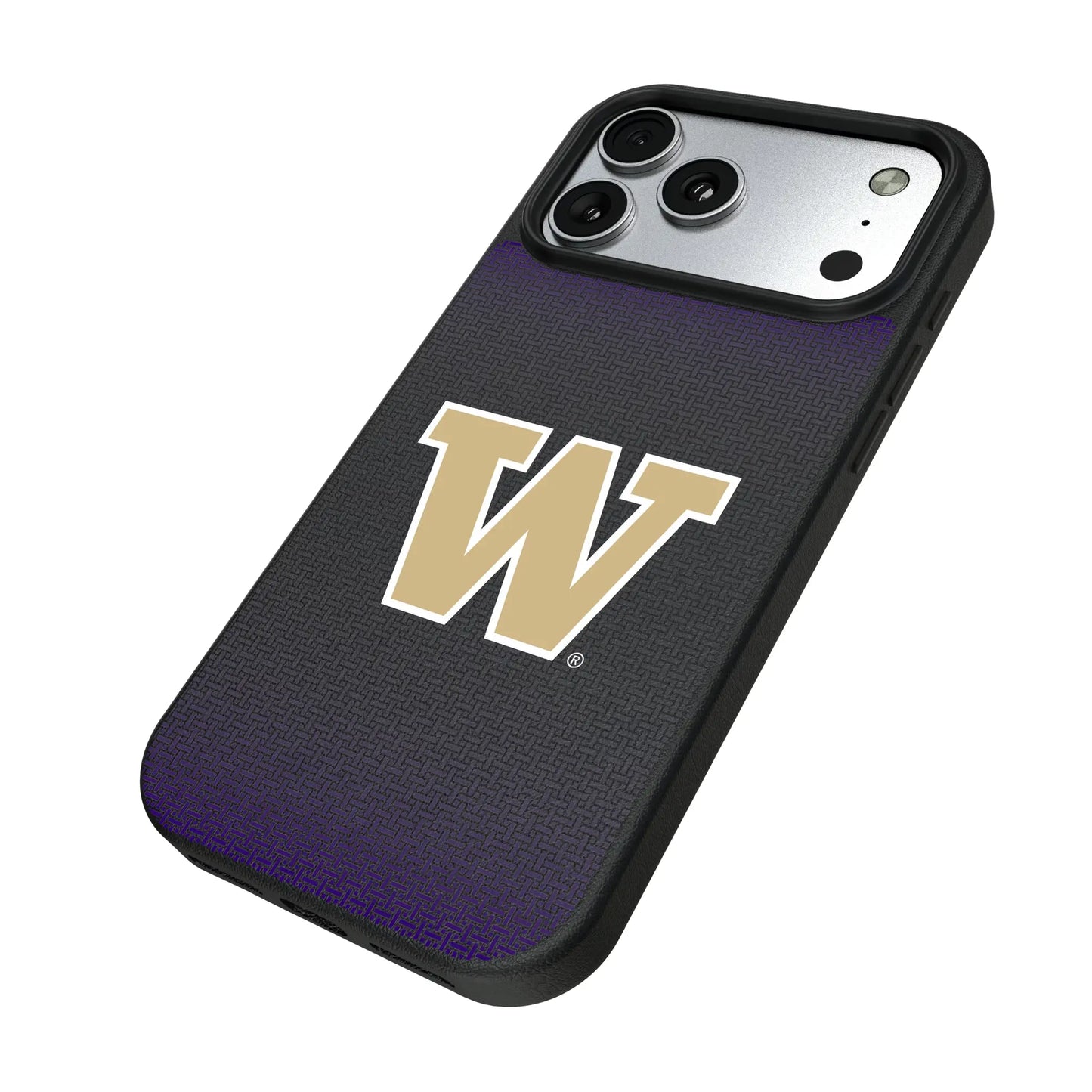 University of Washington Huskies Linen MagSafe Compatible Phone Case for Apple iPhone