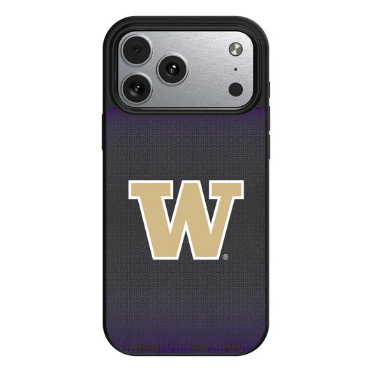 University of Washington Huskies Linen MagSafe Compatible Phone Case for Apple iPhone