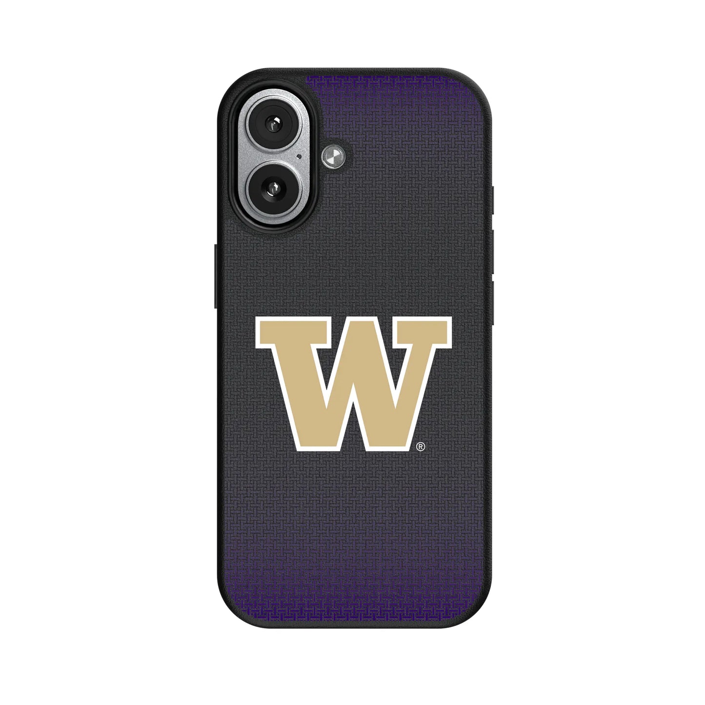 University of Washington Huskies Linen MagSafe Compatible Phone Case for Apple iPhone