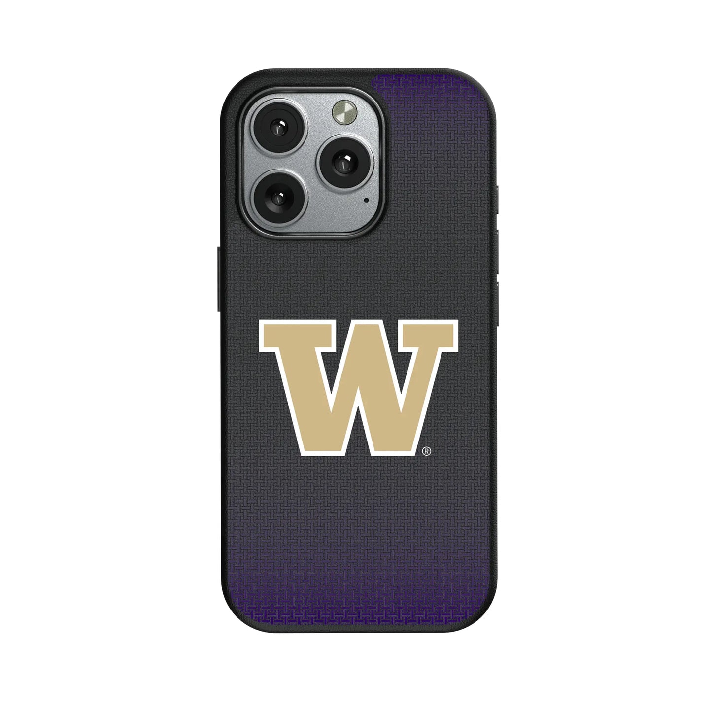 University of Washington Huskies Linen MagSafe Compatible Phone Case for Apple iPhone