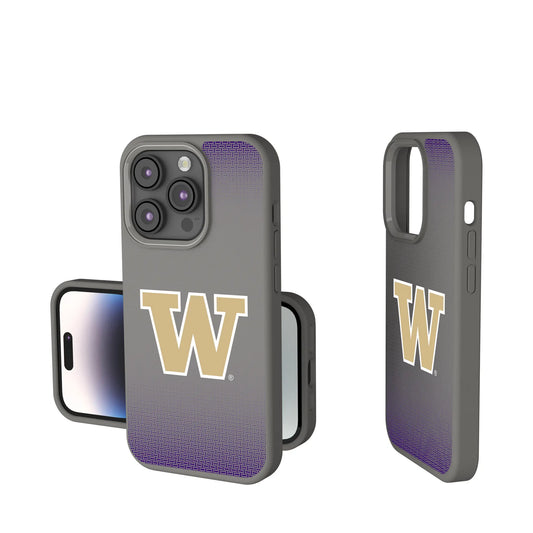 University of Washington Huskies Linen Soft Touch Phone Case for Apple iPhone