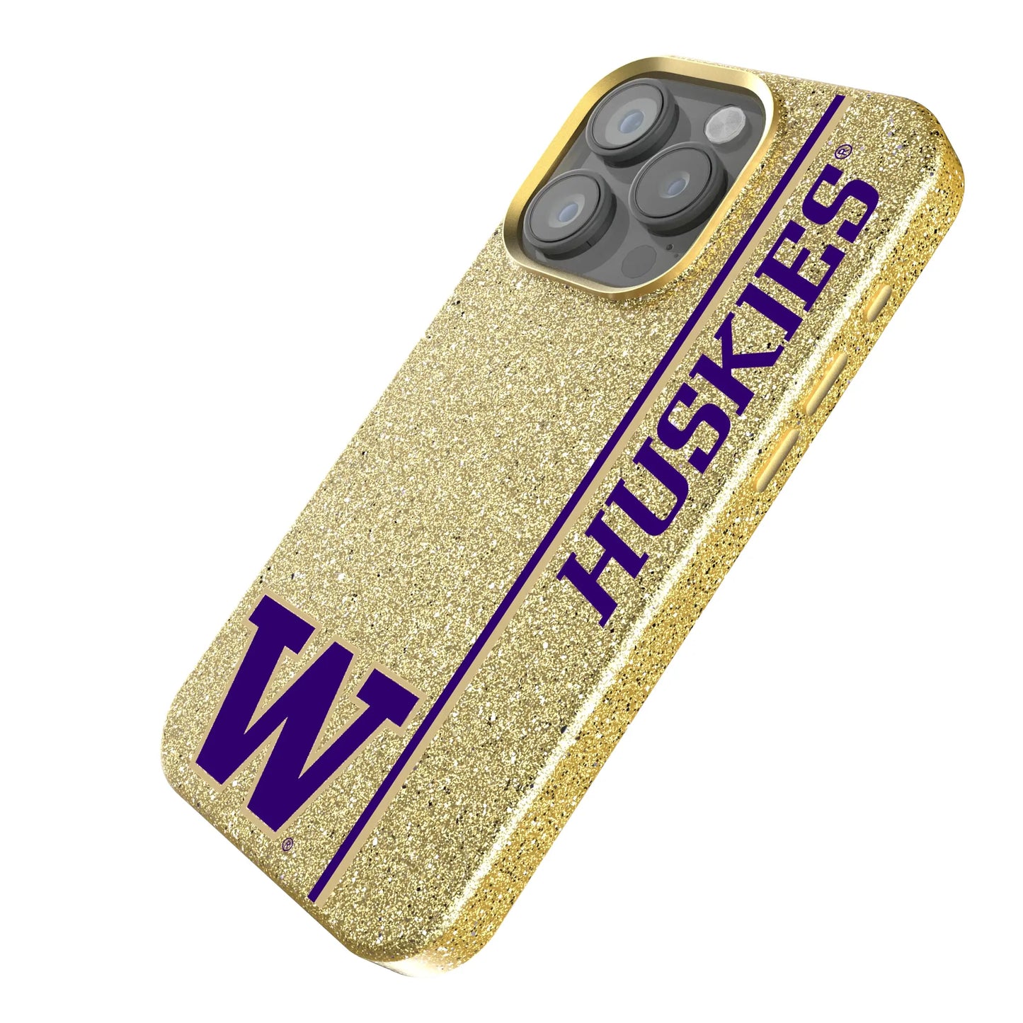 University of Washington Huskies Sidebar Bling Phone Case for Apple iPhone