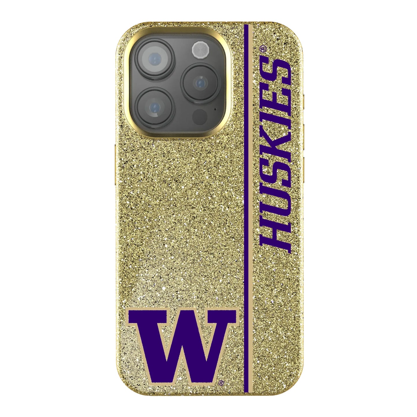 University of Washington Huskies Sidebar Bling Phone Case for Apple iPhone