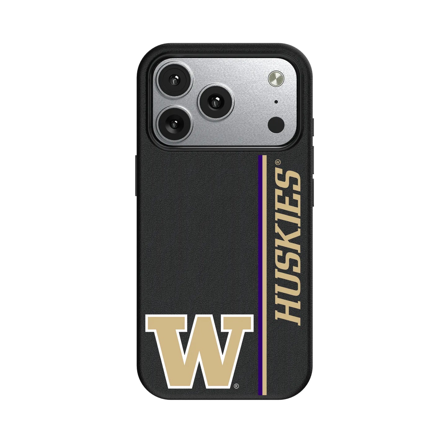 University of Washington Huskies Sidebar MagSafe Compatible Phone Case for Apple iPhone