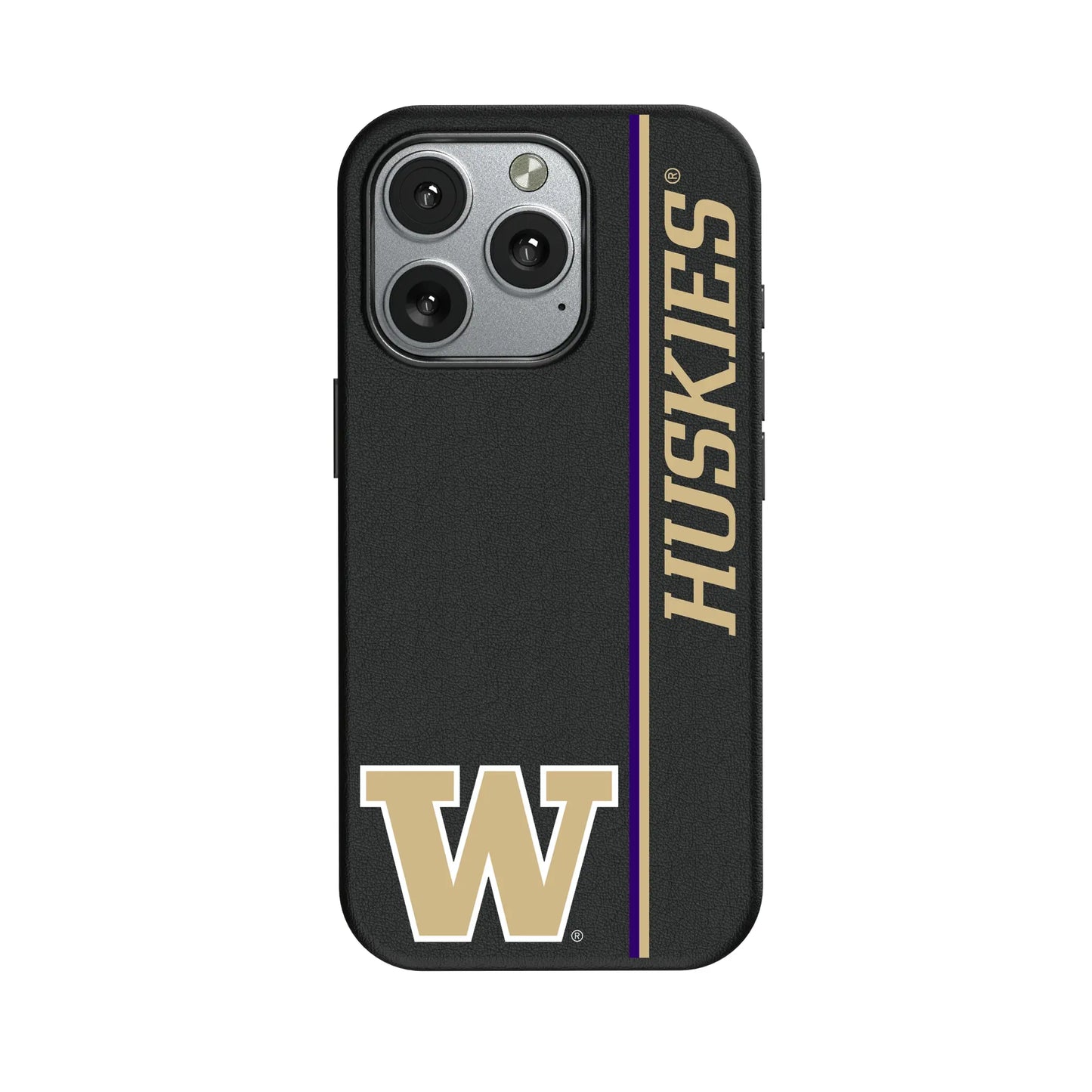 University of Washington Huskies Sidebar MagSafe Compatible Phone Case for Apple iPhone