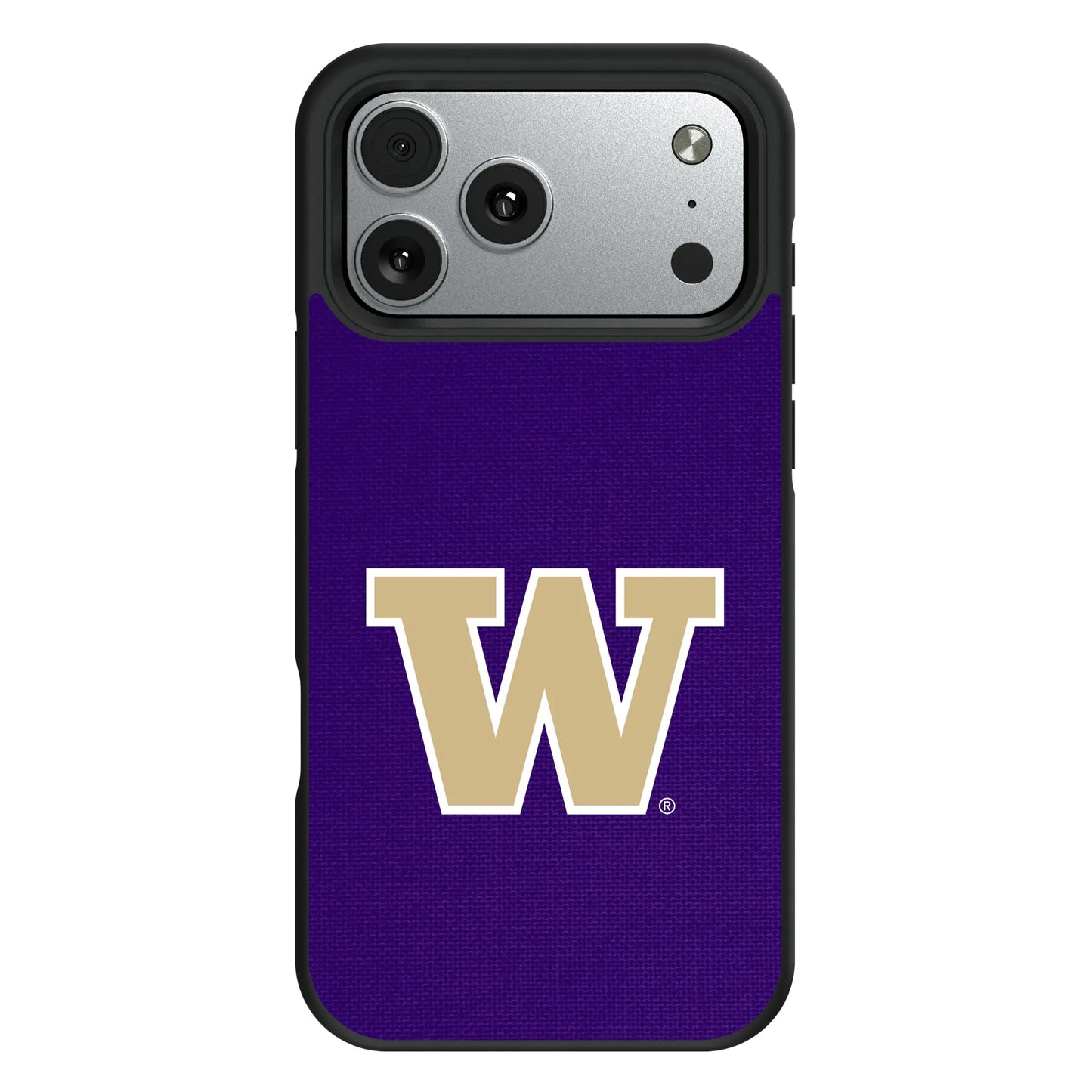University of Washington Huskies Solid Bump Phone Case for Apple iPhone