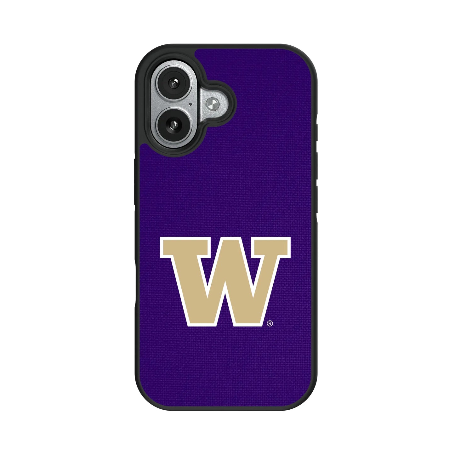 University of Washington Huskies Solid Bump Phone Case for Apple iPhone