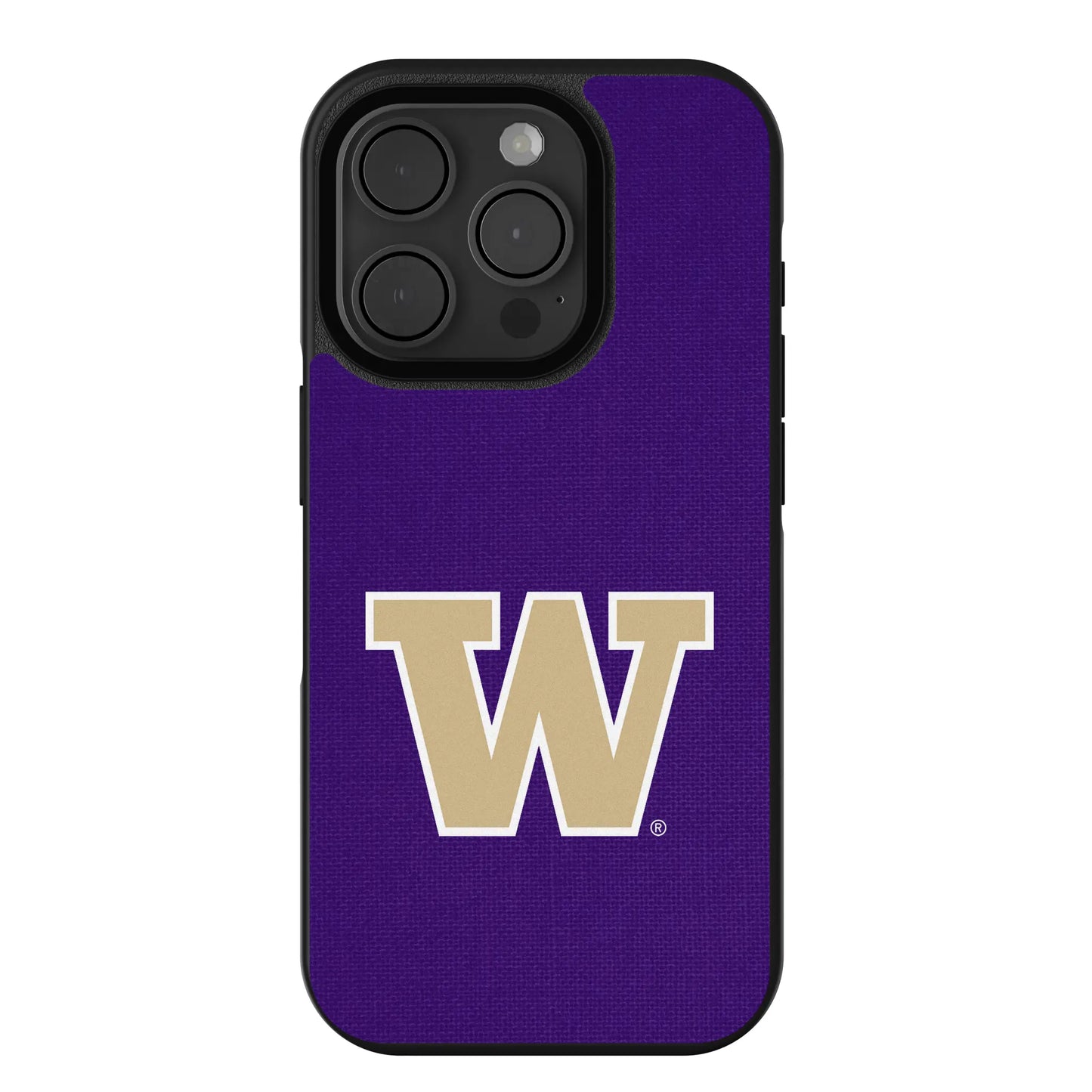 University of Washington Huskies Solid Bump Phone Case for Apple iPhone