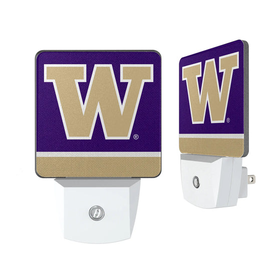 University of Washington Huskies Stripe Night Light 2-Pack