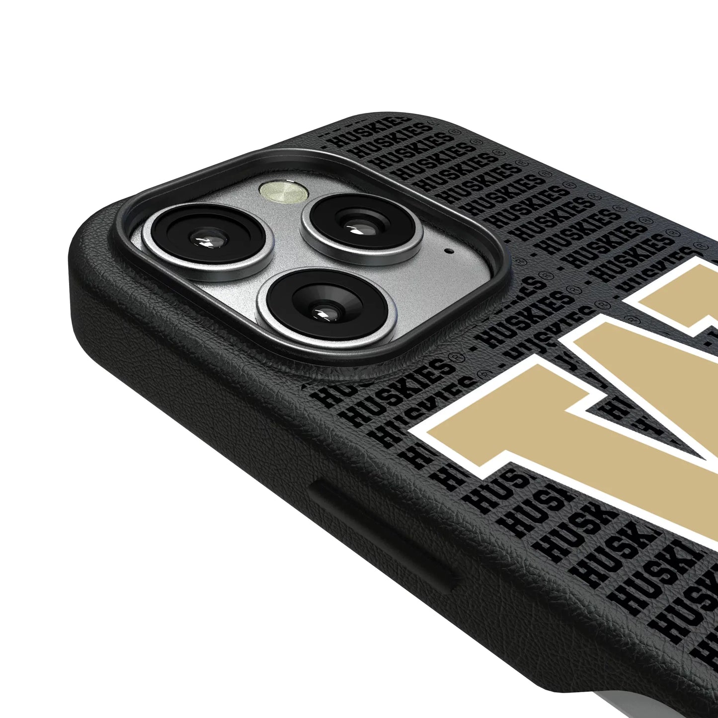 University of Washington Huskies Text Backdrop MagSafe Compatible Phone Case for Apple iPhone