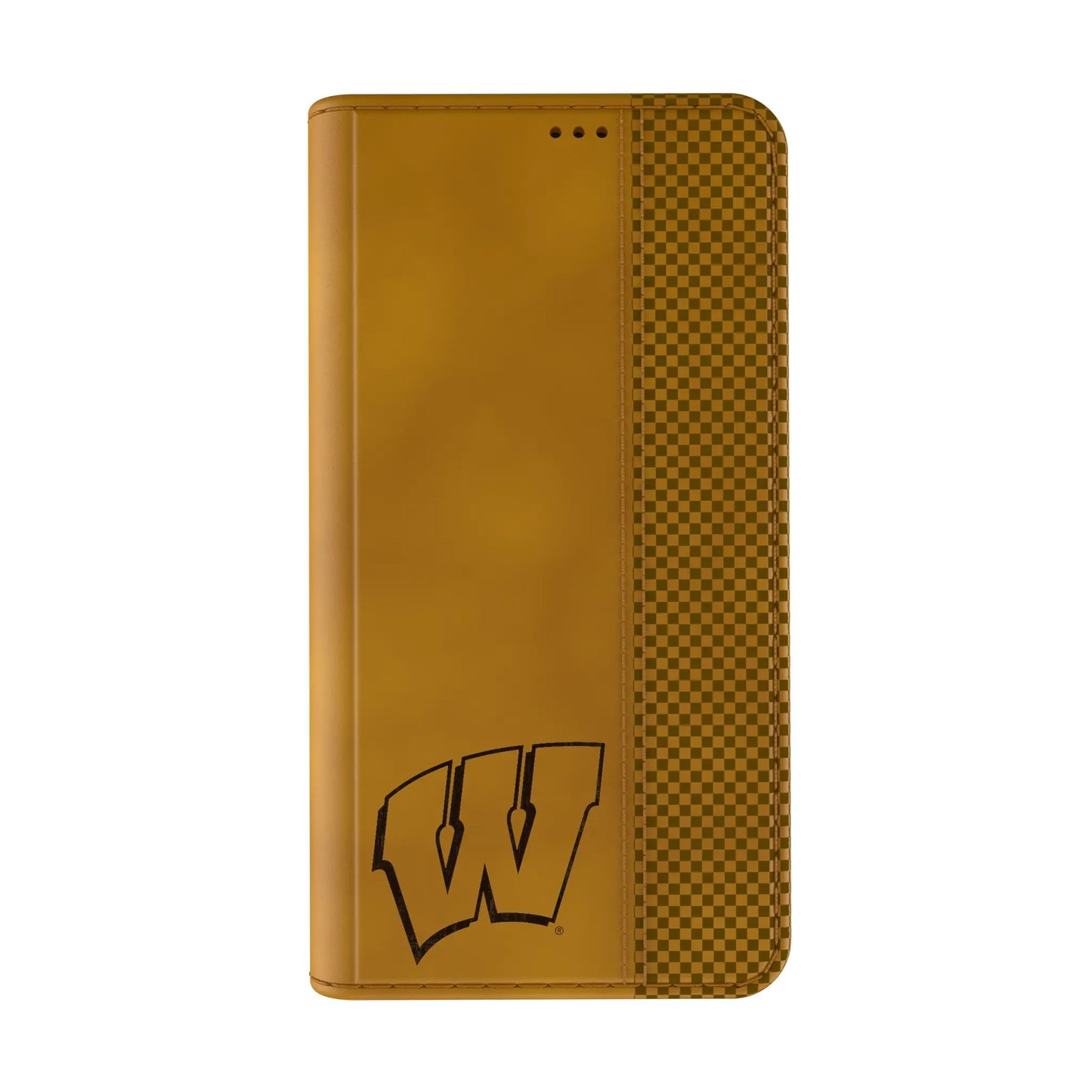 University of Wisconsin Badgers Burn Folio Phone Case for Apple iPhone