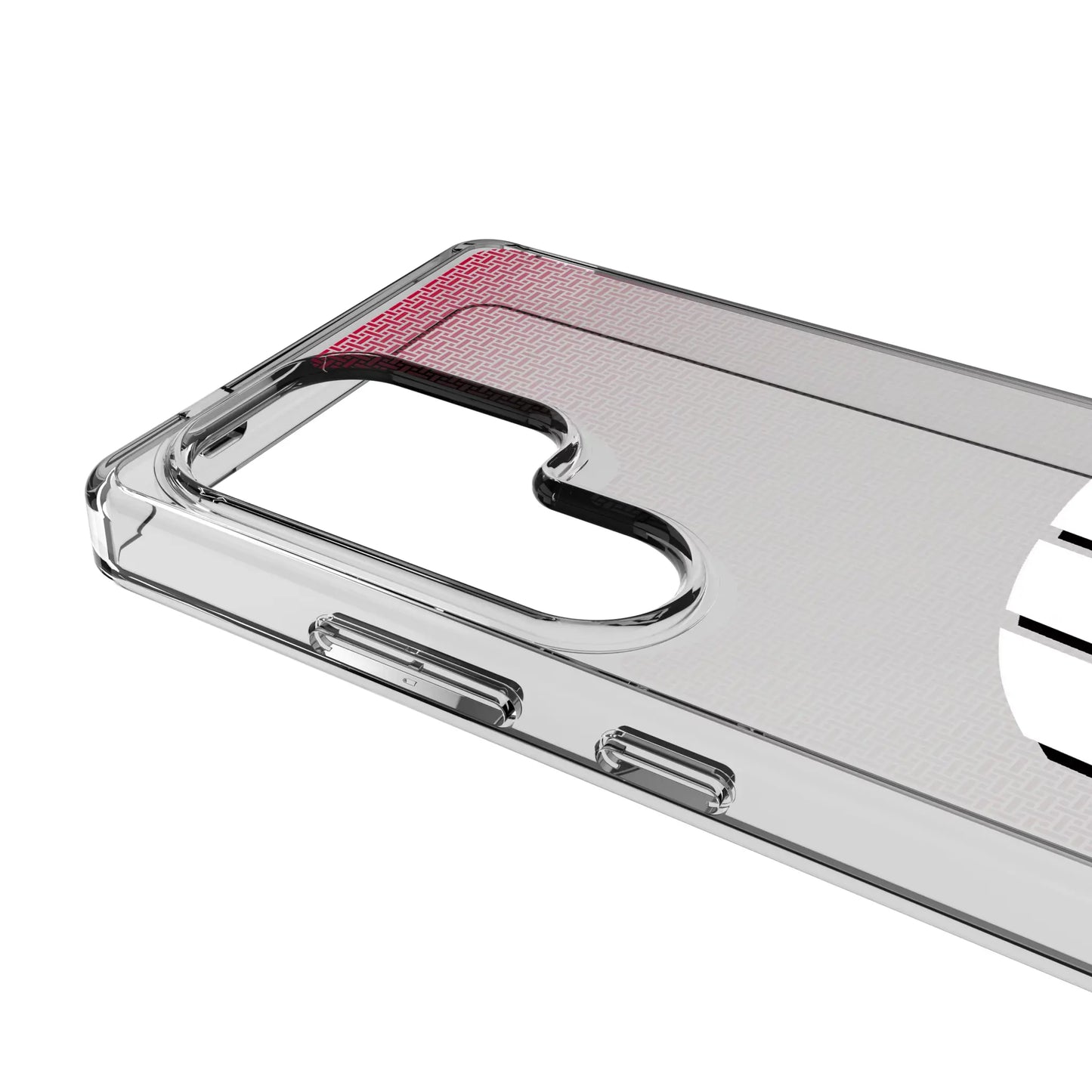 University of Wisconsin Badgers Linen Clear Phone Case for Samsung Galaxy