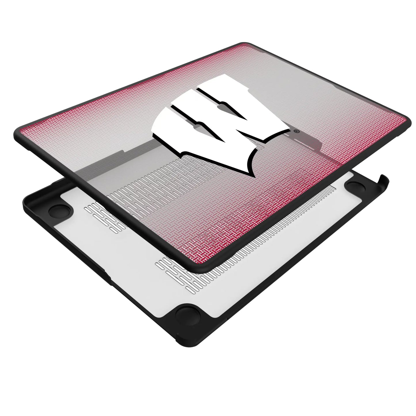 University of Wisconsin Badgers Linen Laptop Case for Apple MacBook