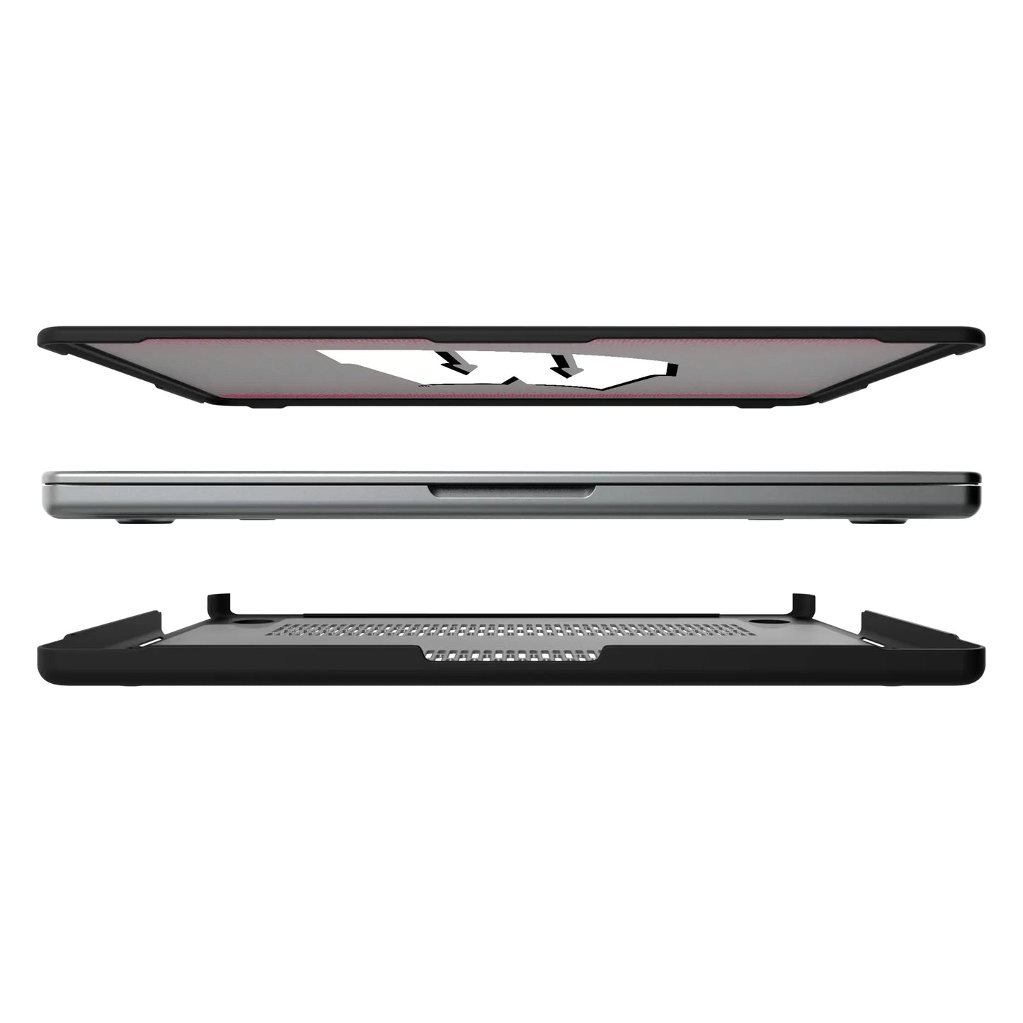 University of Wisconsin Badgers Linen Laptop Case for Apple MacBook