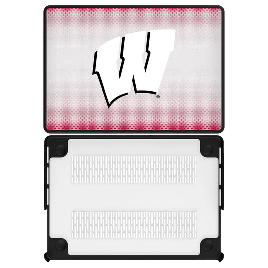 University of Wisconsin Badgers Linen Laptop Case for Apple MacBook