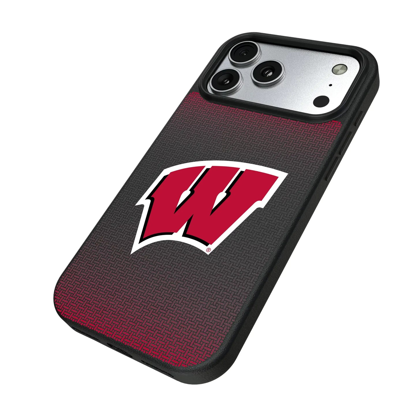University of Wisconsin Badgers Linen MagSafe Compatible Phone Case for Apple iPhone