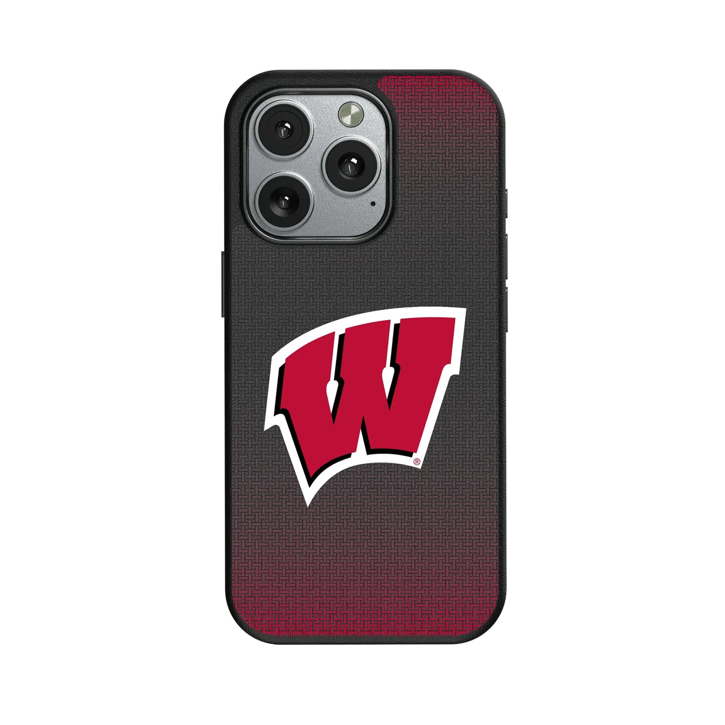 University of Wisconsin Badgers Linen MagSafe Compatible Phone Case for Apple iPhone