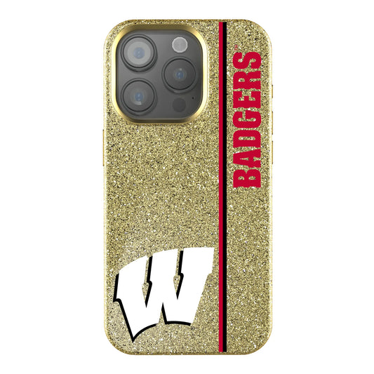 University of Wisconsin Badgers Sidebar Bling Phone Case for Apple iPhone