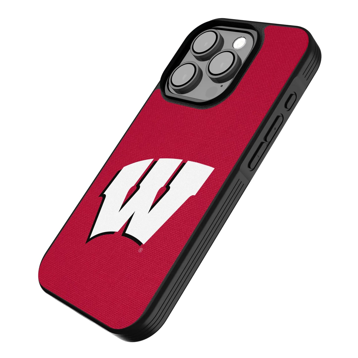 University of Wisconsin Badgers Solid Bump Phone Case for Apple iPhone