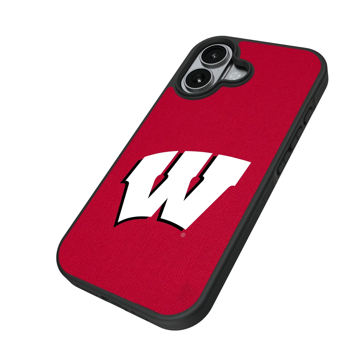 University of Wisconsin Badgers Solid Bump Phone Case for Apple iPhone